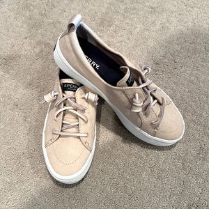 New light pink Sperry Top Sider